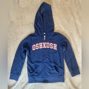 Oshkosh whorls zipper hoodie